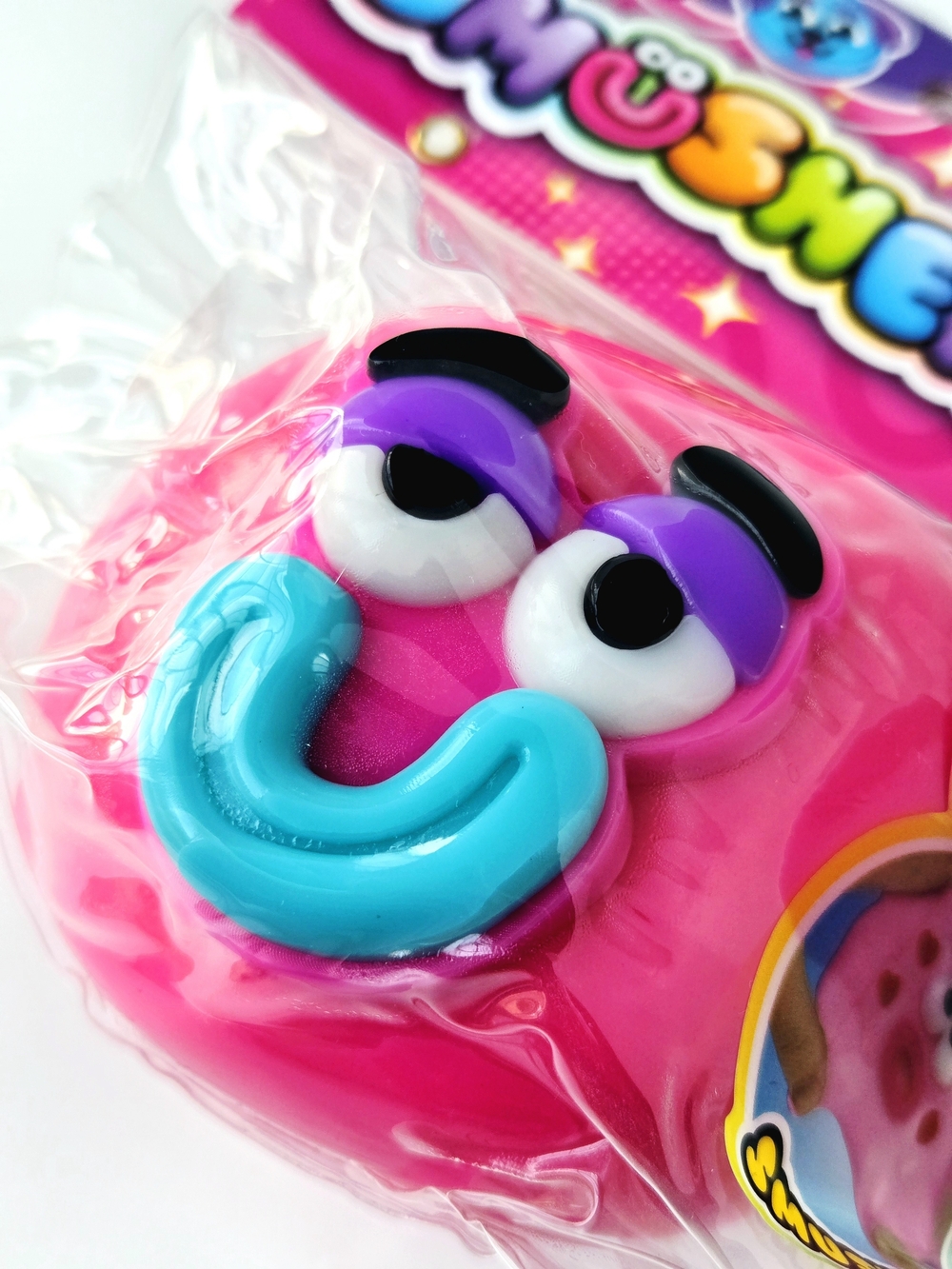 ORB Curiosities Smushers Pink Squishy Toy Face Swap Sensory Fidget NIB - Picture 2 of 5